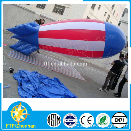 2015 Custom Giant Outdoor PVC Advertising Inflatable Airship For Sale